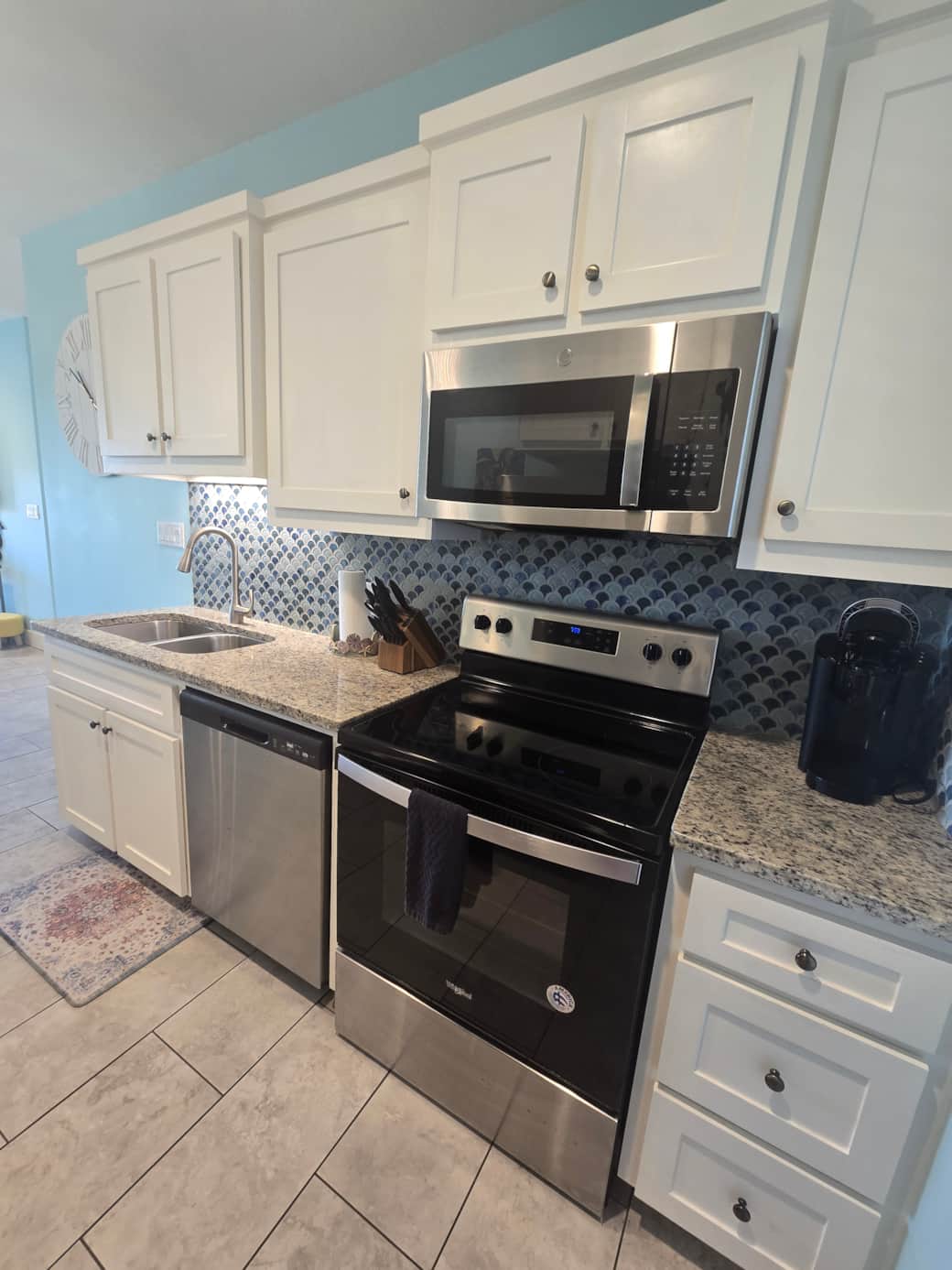 Microwave, glass top stove, oven, and dishwasher Microwave, glass top stove, oven, and dishwasher