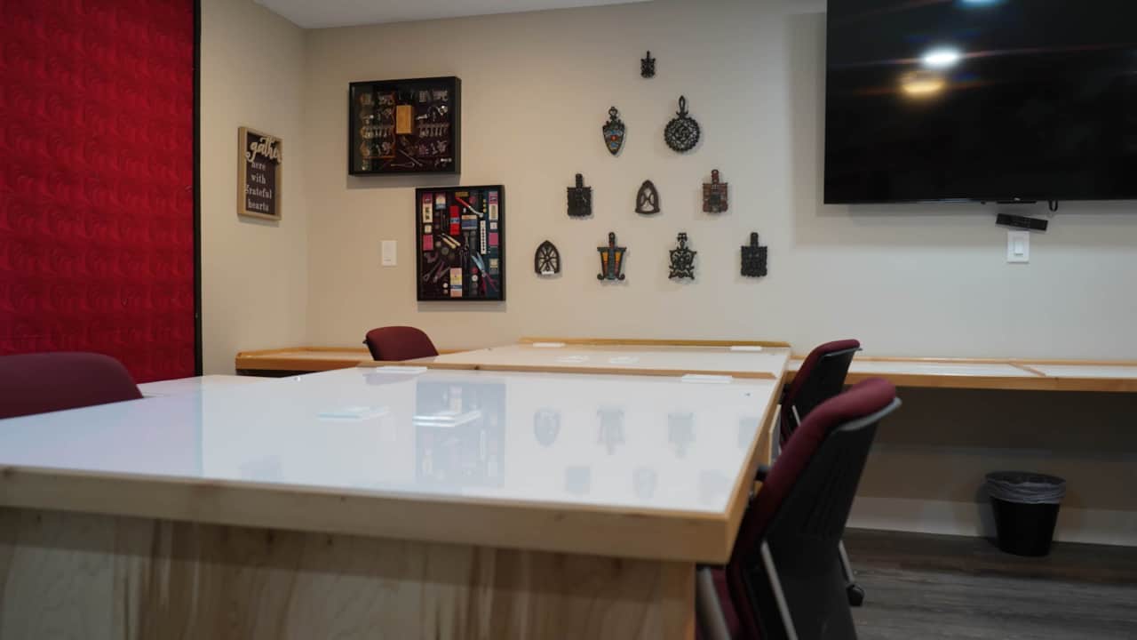 cedar-city-quilt-retreat-quilters-nook-workstations-tv-shadow-boxes-design-wall.JPG