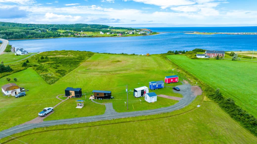 Tiny House on Wheels Red House Vacation Home in Inverness County
