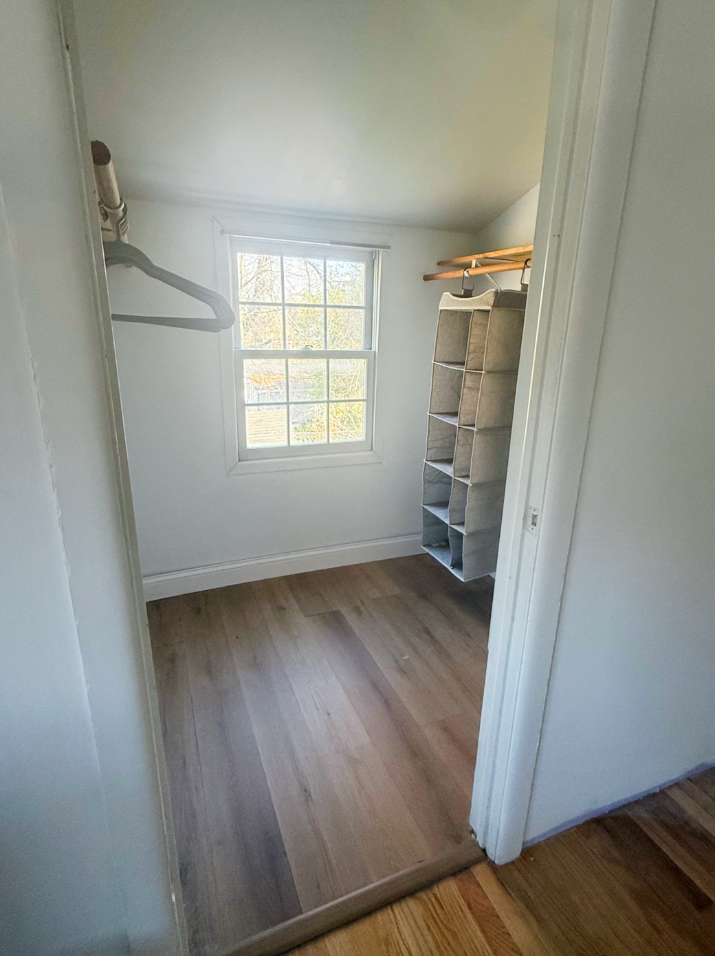 Main bedroom walk in closet