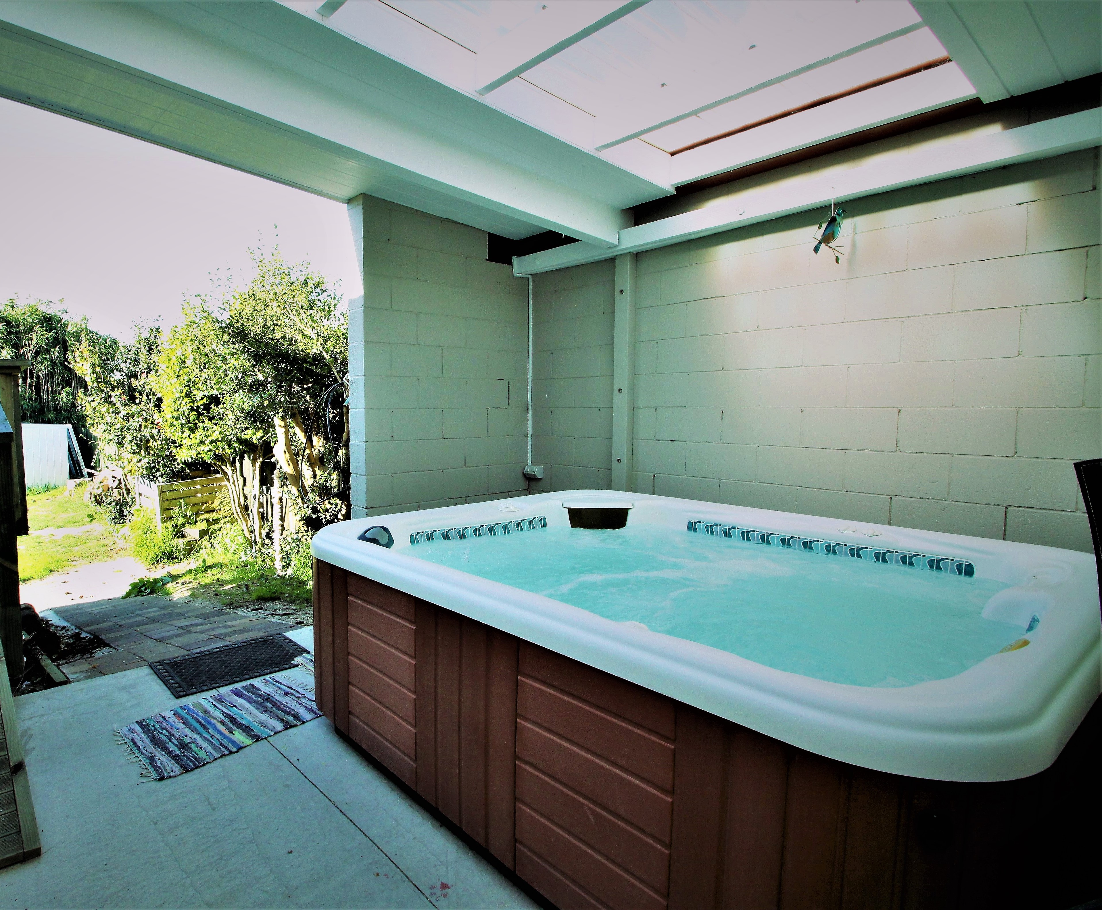 Jacuzzi hot spa pool. 