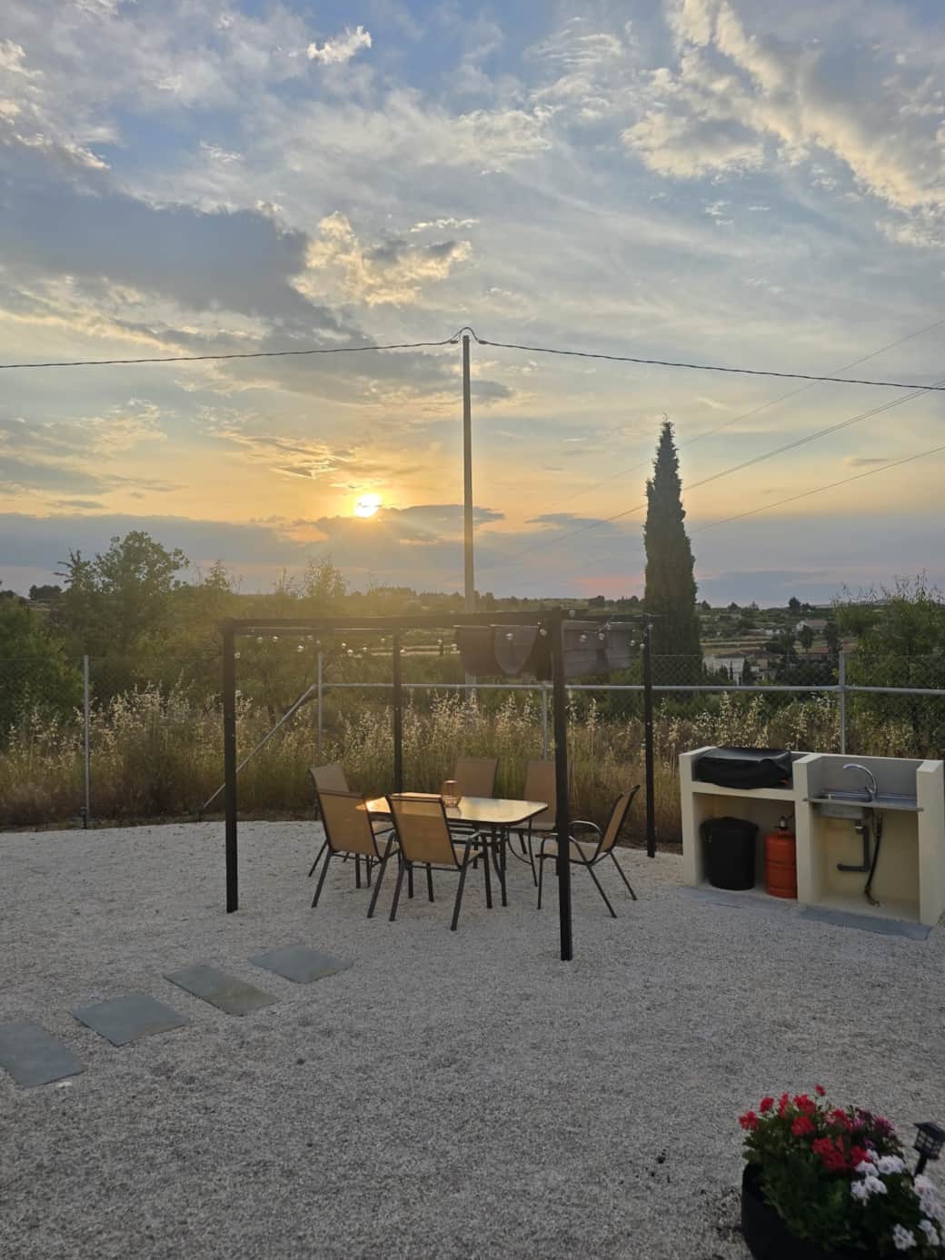 Jardín Cenador Barbacoa