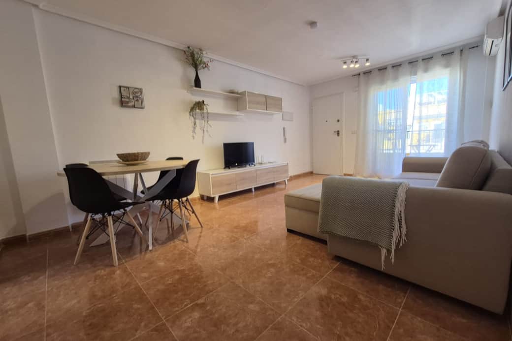 Spacious, bright living room that instantly creates a sense of home.