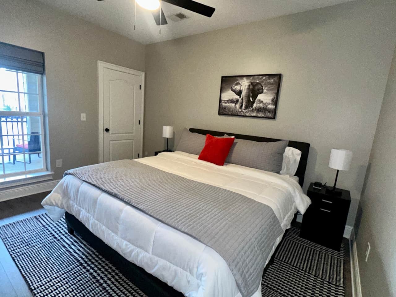 Bedroom 2 · King bed (Elephant room)