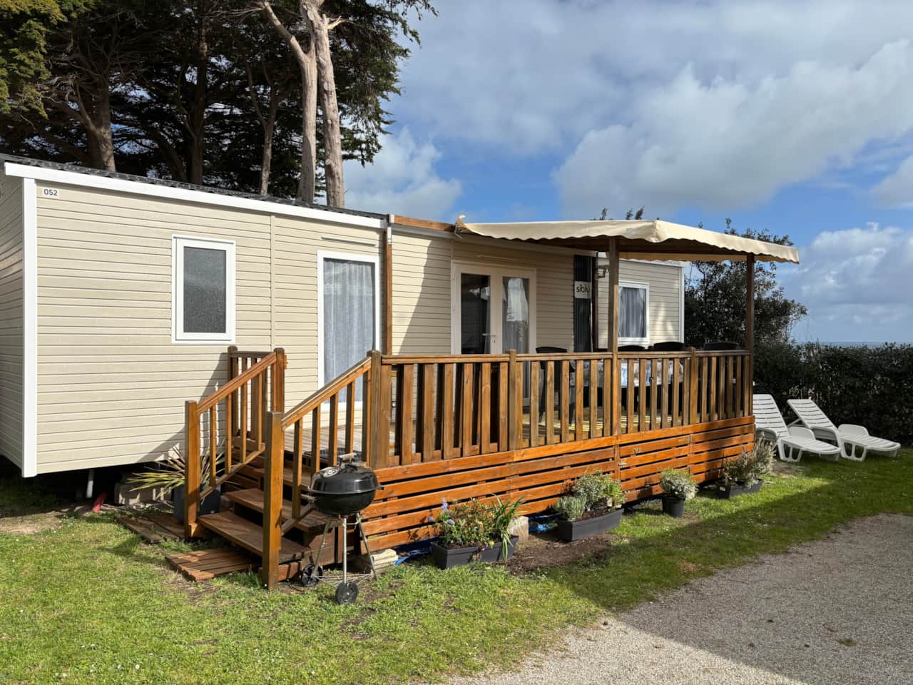 Grand mobilhome 2 chambres