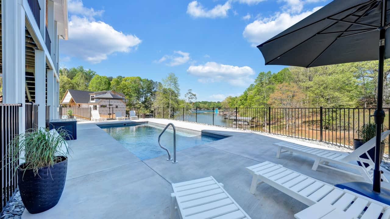Heated Salt Water Pool