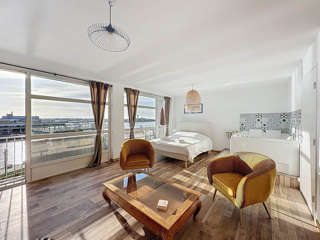 Vue d'ensemble de la chambre