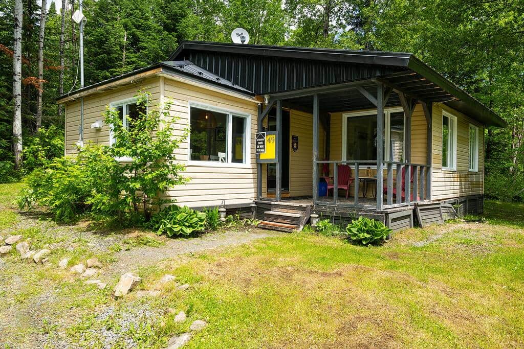 Exterior of the cottage