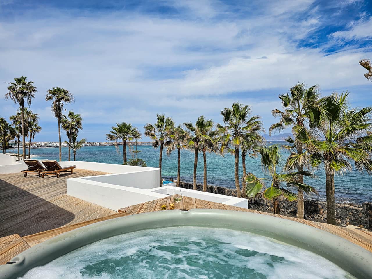 Rooftop jacuzzi