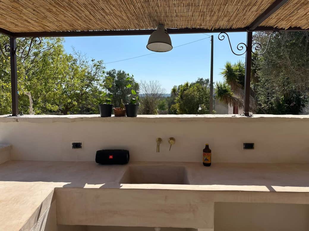 Cucina esterna. Cucina esterna.