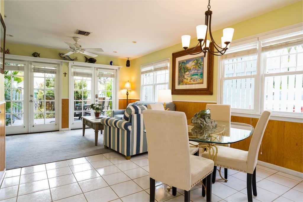 Open Floor Plan Living / Dining Area