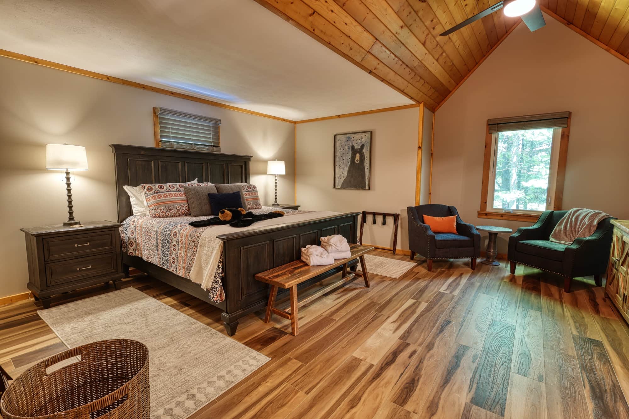 It Bears Repeating Loft King bedroom