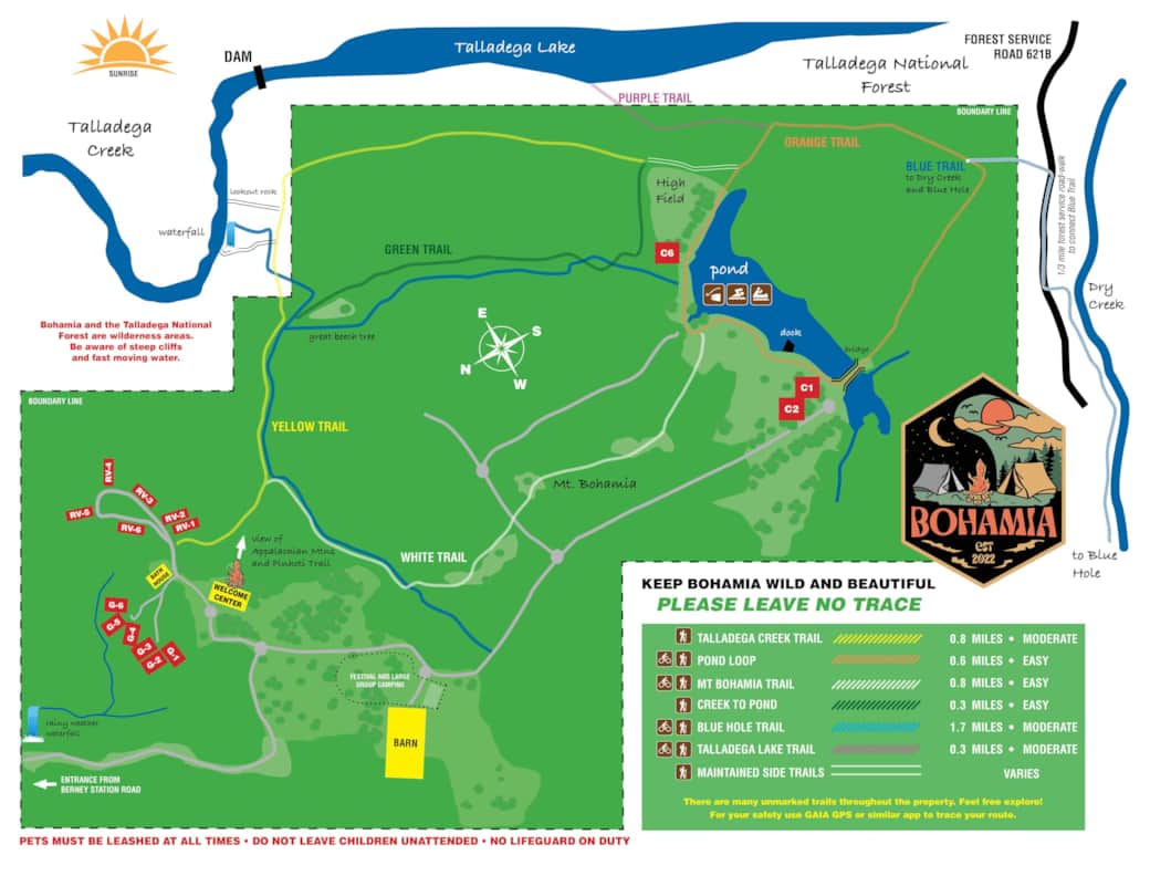 Bohamia Trails and Sites 051523