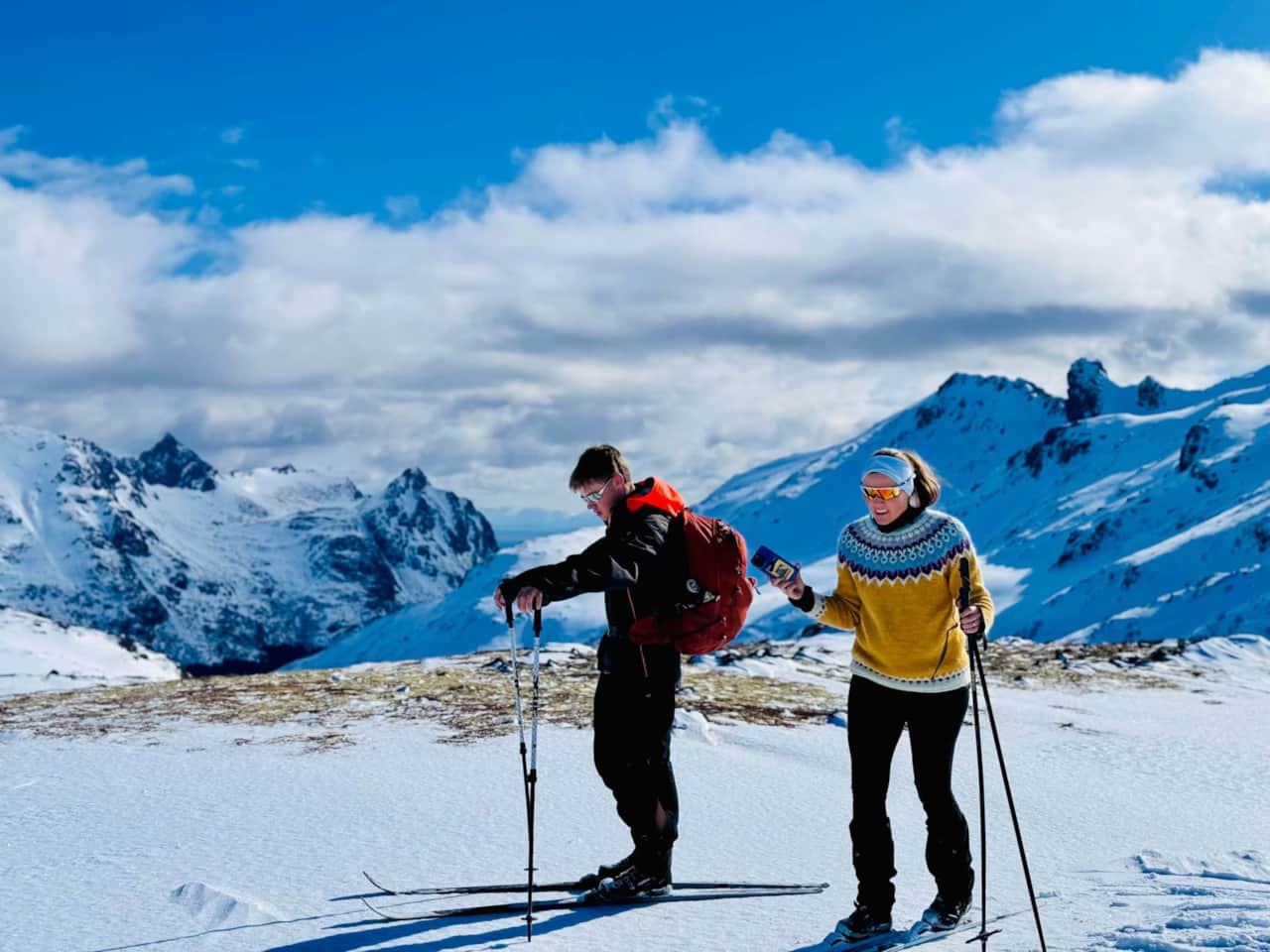 Skiing