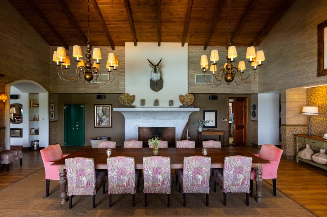 Main Lodge Dining Area Main Lodge Dining Area