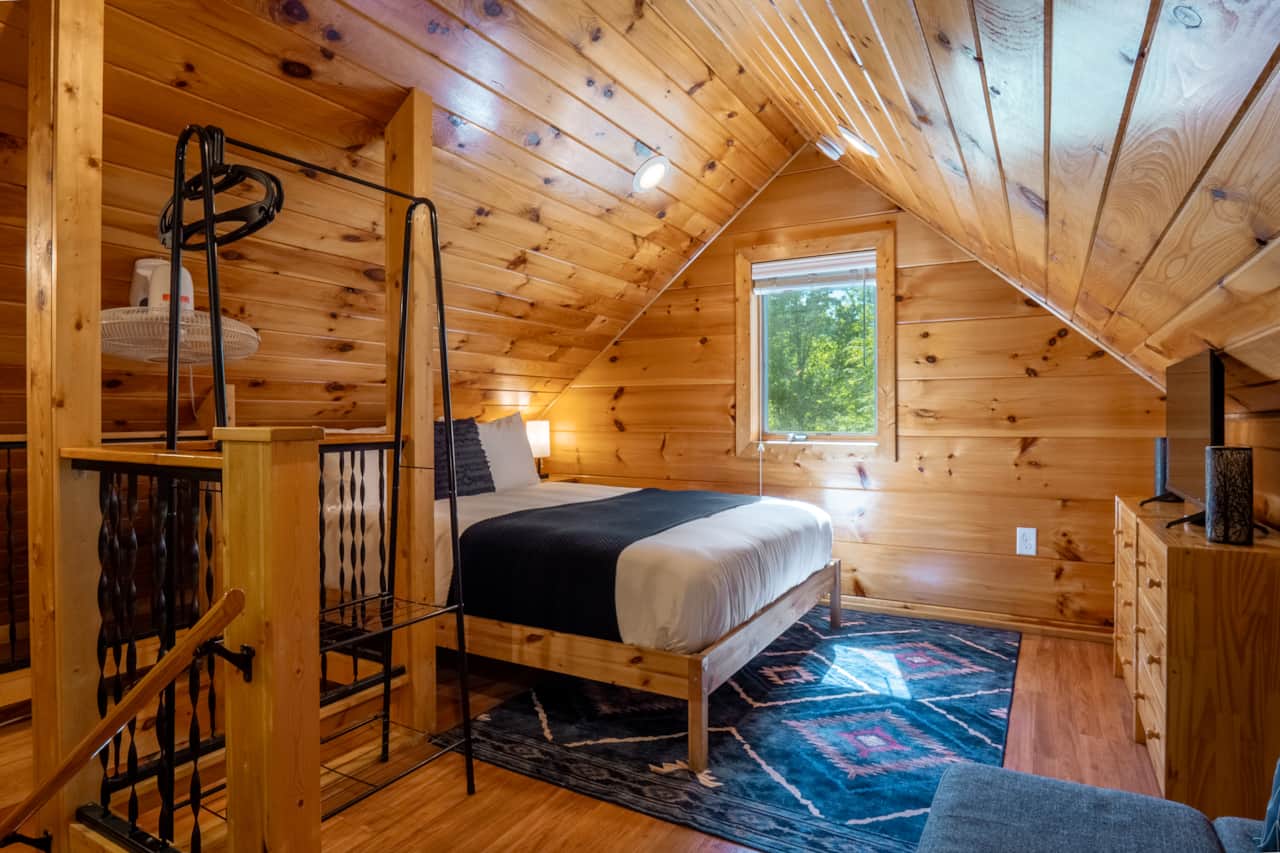 Tiny Escapes Tiny Cabin in Todd North Carolina - Unique Upscale Rentals for All of Life's Moments