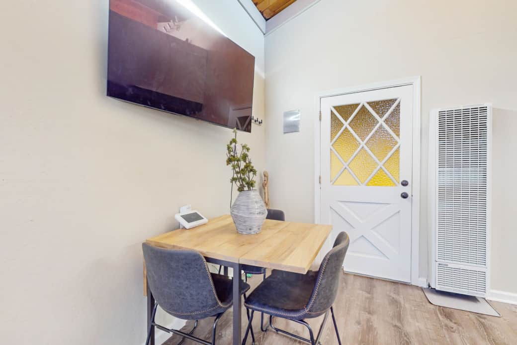Dinning Area with 55inch TV