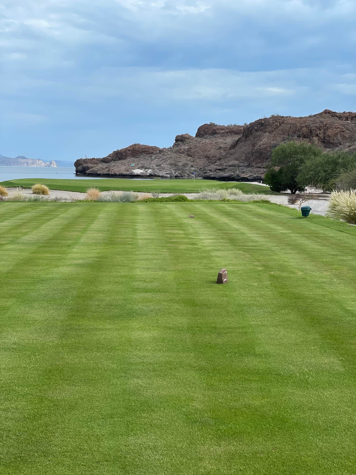 Coastal golf course