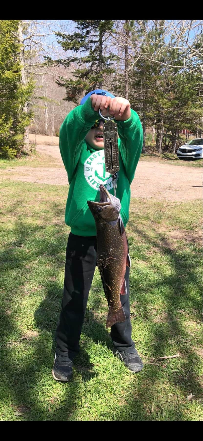 Trout from Lochaber Lake