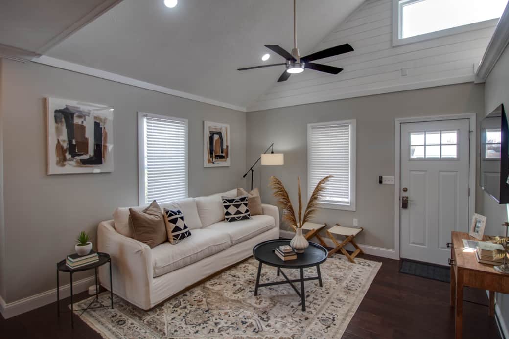 Carlinville Vacation Rental | 3BR | 2BA | 900 Sq Ft | Stairs Required to Access Carlinville Vacation Rental | 3BR | 2BA | 900 Sq Ft | Stairs Required to Access