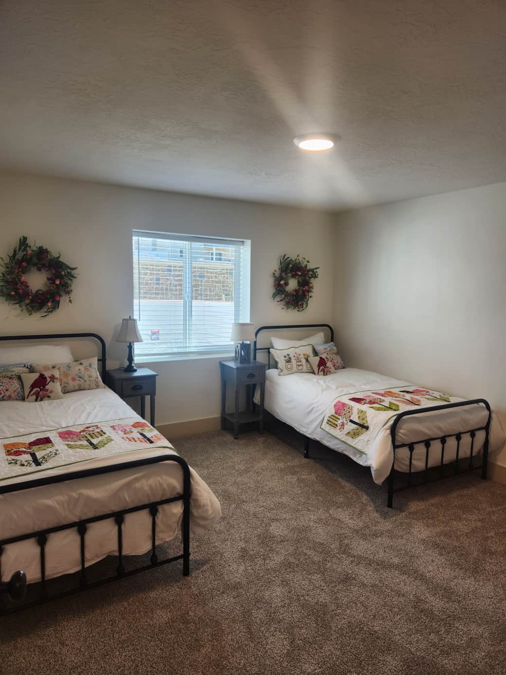Wildflower Way: Bright florals and cheerful garden accents create a fresh, relaxing retreat.