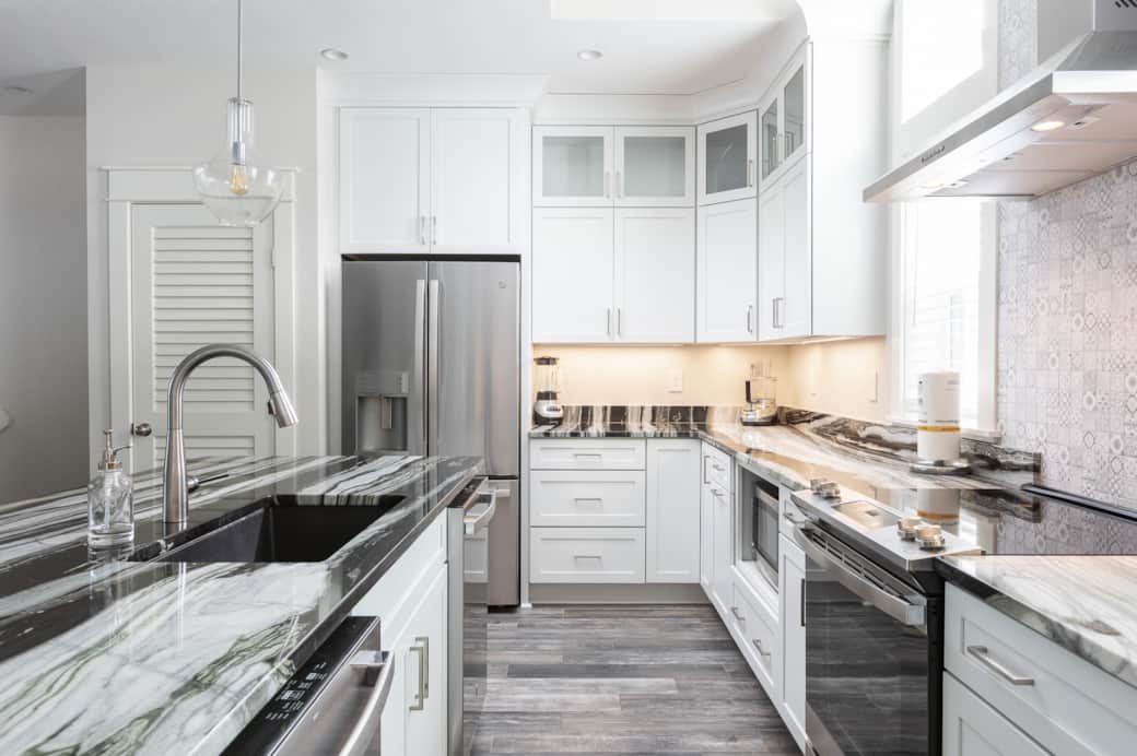 That house kitchen fridge