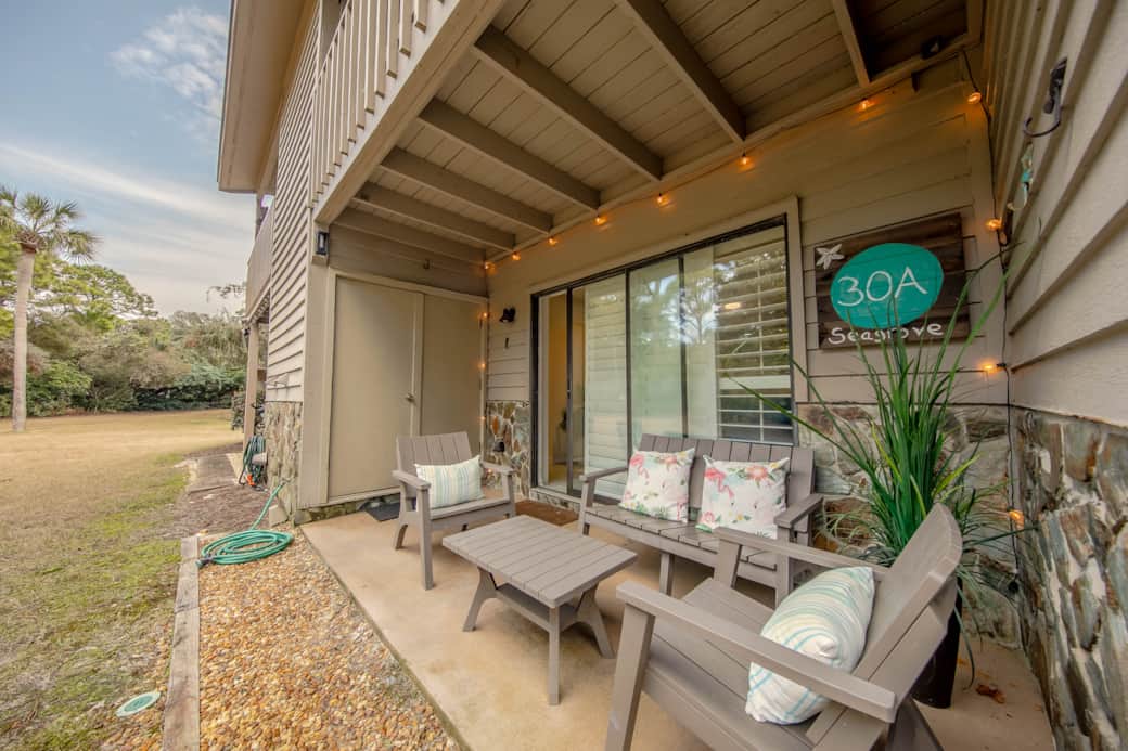 Rear Patio