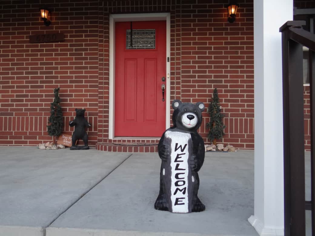 Front porch welcome
