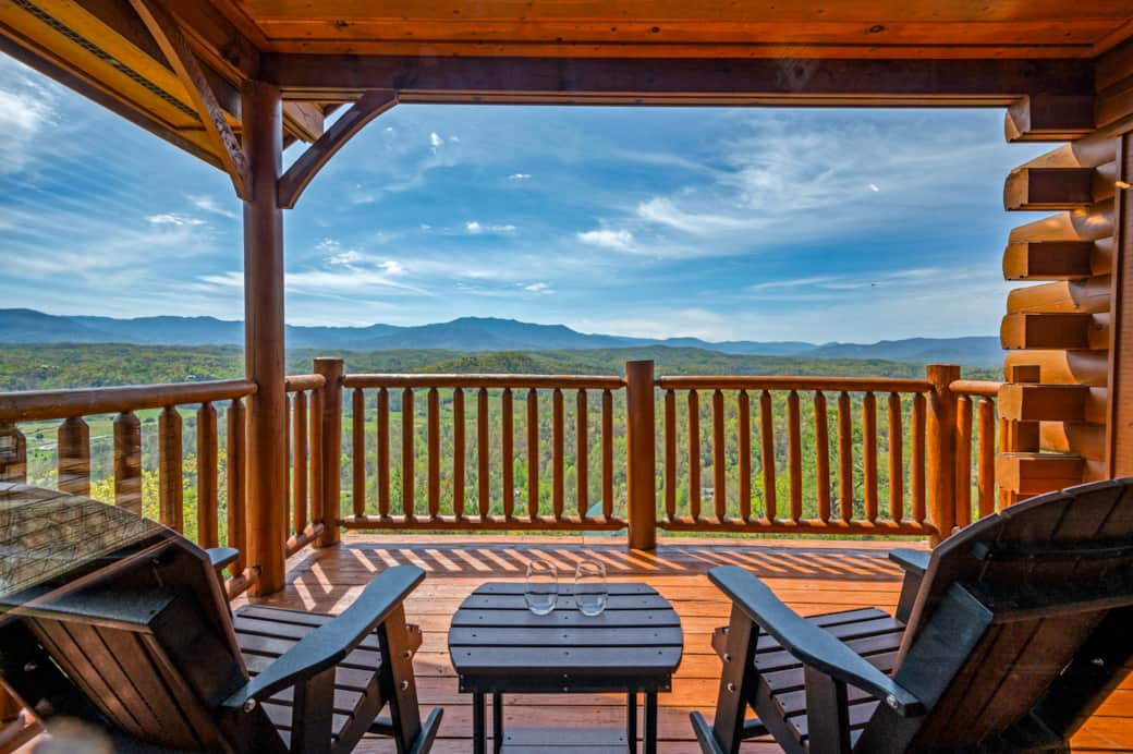 Soak in the serenity—unwind on the deck with breathtaking long-range mountain views 