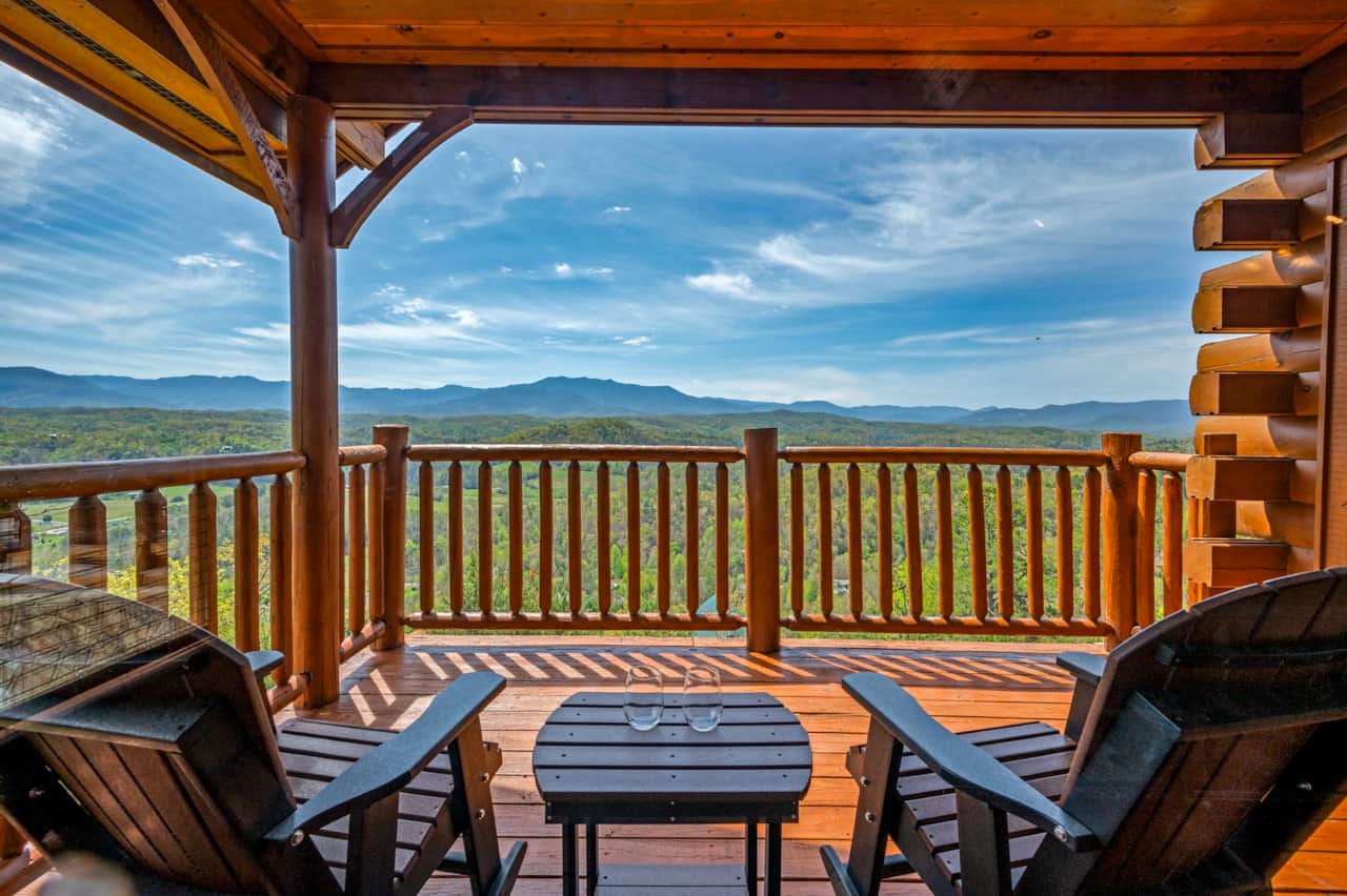 Soak in the serenity—unwind on the deck with breathtaking long-range mountain views 