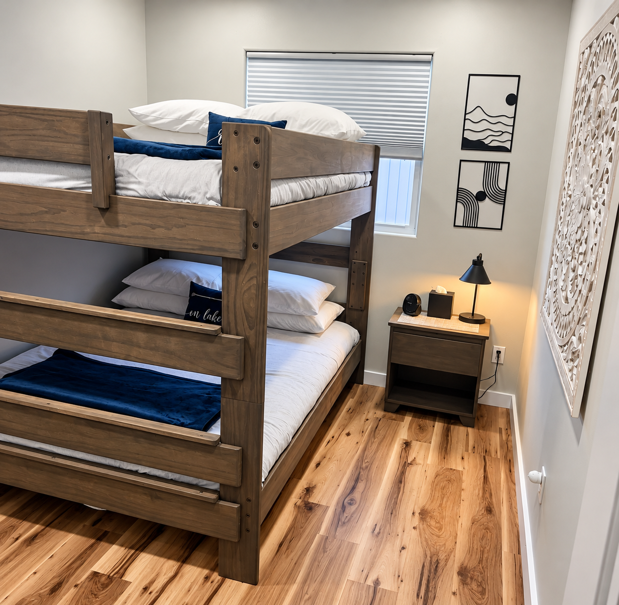 Lakeside Luxury Airbnb Guest Bedroom