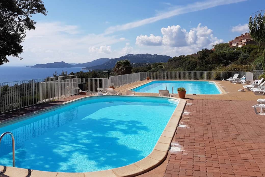 Piscines de la résidence.