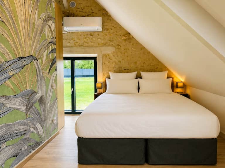 Le Belvédère du Quercy — Chambre 2 · configuration lit double