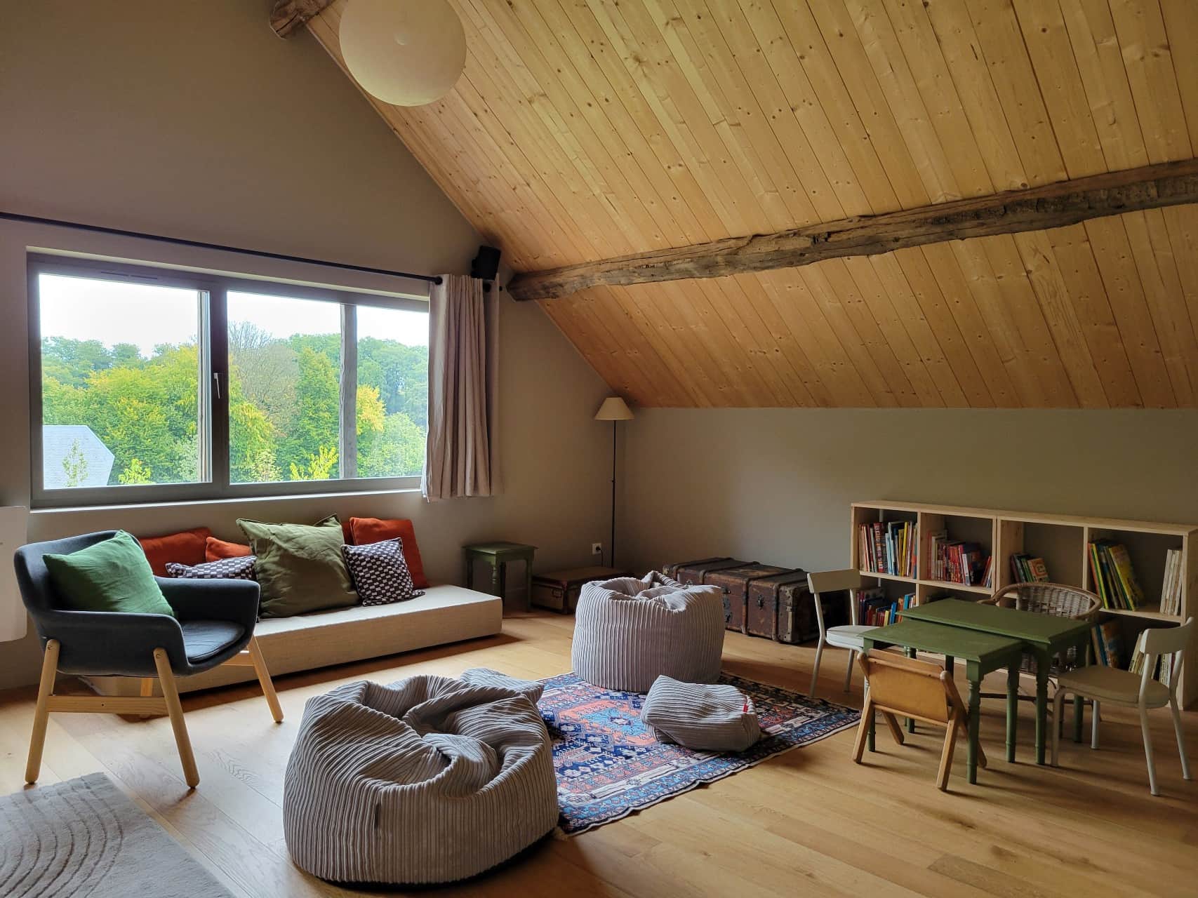 Salle de jeux pour les enfants - Gîte familial Normandie