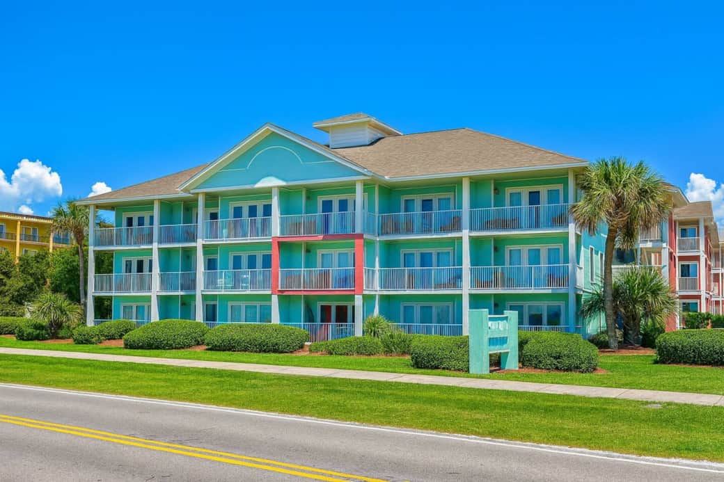 Unit is located on the second story providing a great view. 