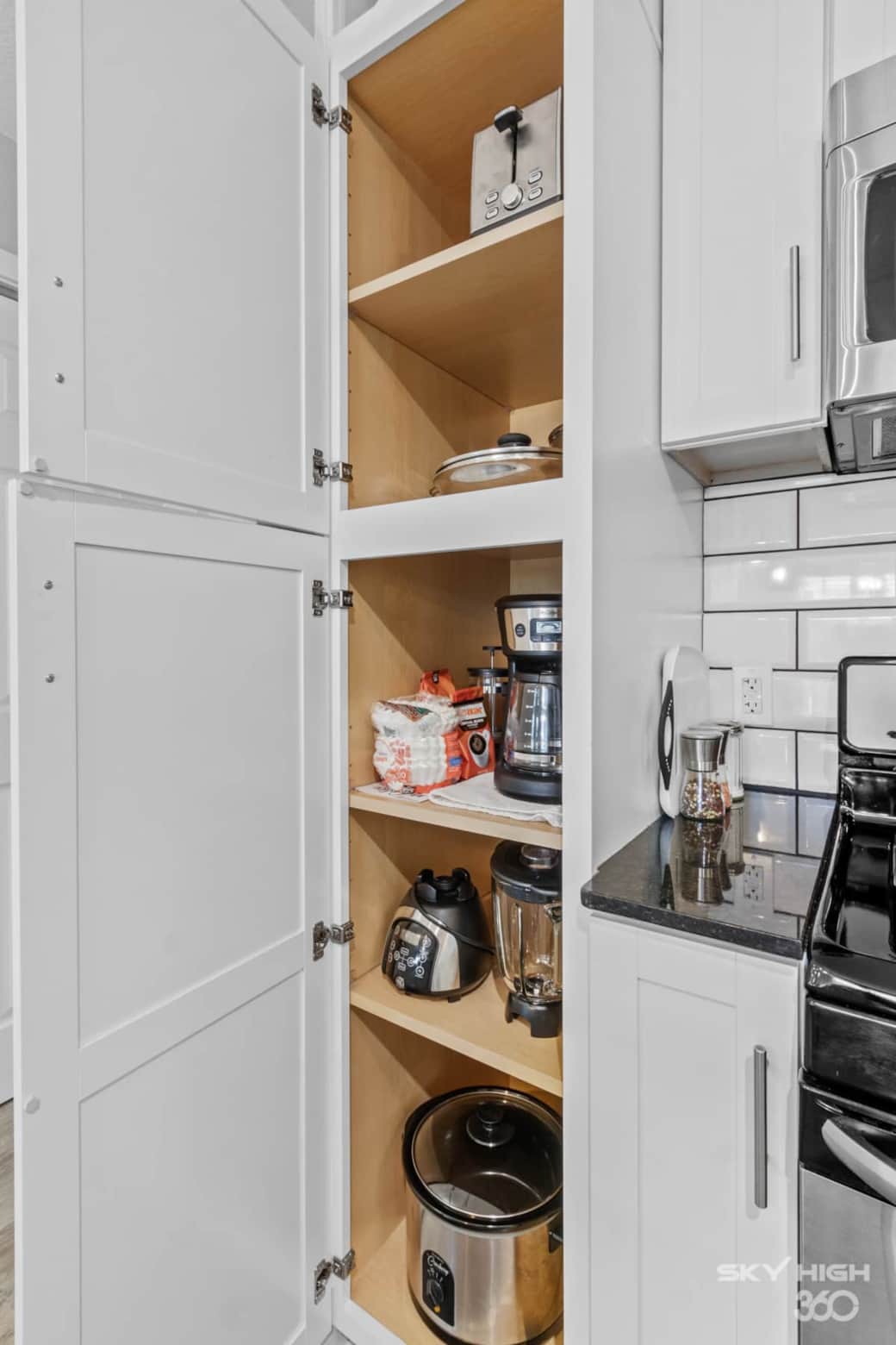 Fully stocked.