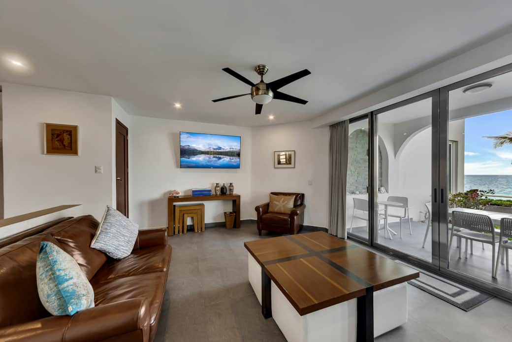 Family Room and patio Family Room and patio