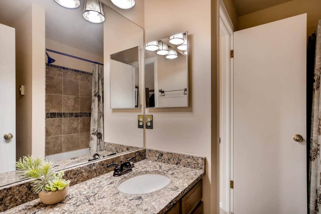 Loft side of master Jack and Jill bathroom