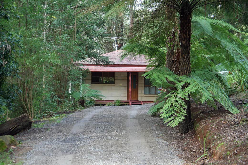 Tucked away among the trees Tucked away among the trees