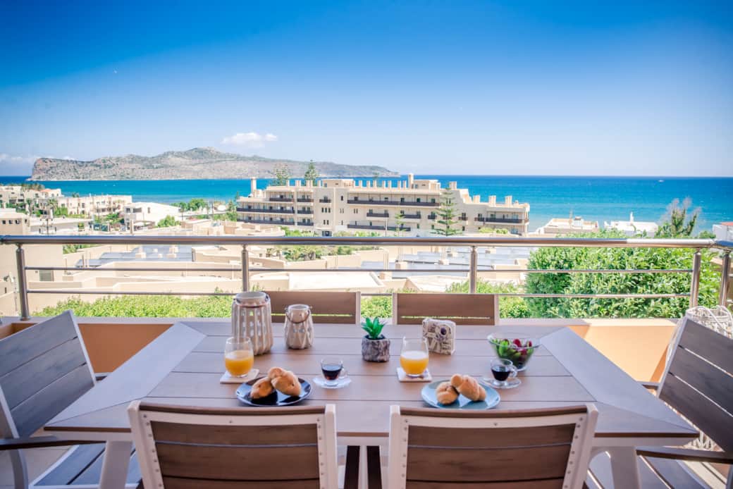 Sea view balcony - Villa 2