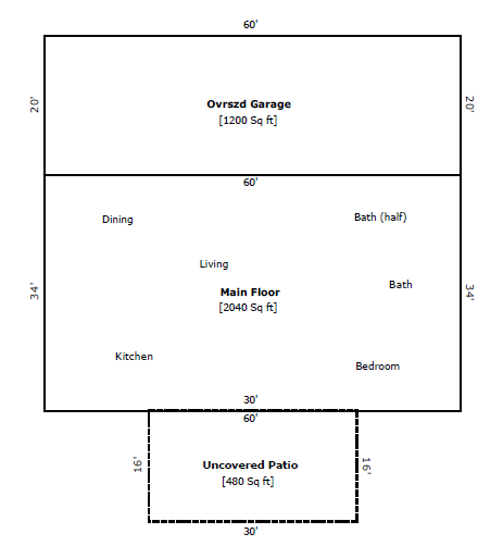Floorplan - 1st floor