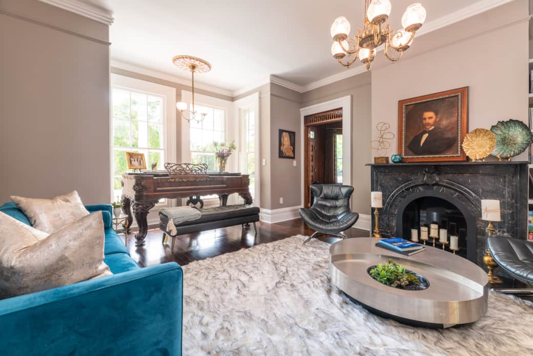 Piano Room with Reading and Games