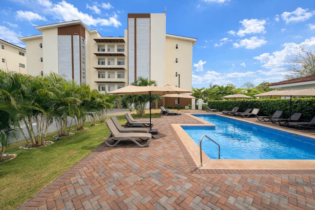 Semi Private Gated Pool with Cabana exclusively for Buildings 3 & 4 
