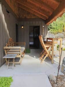 Freya entrance - BigBay New Denver, BC Canada
