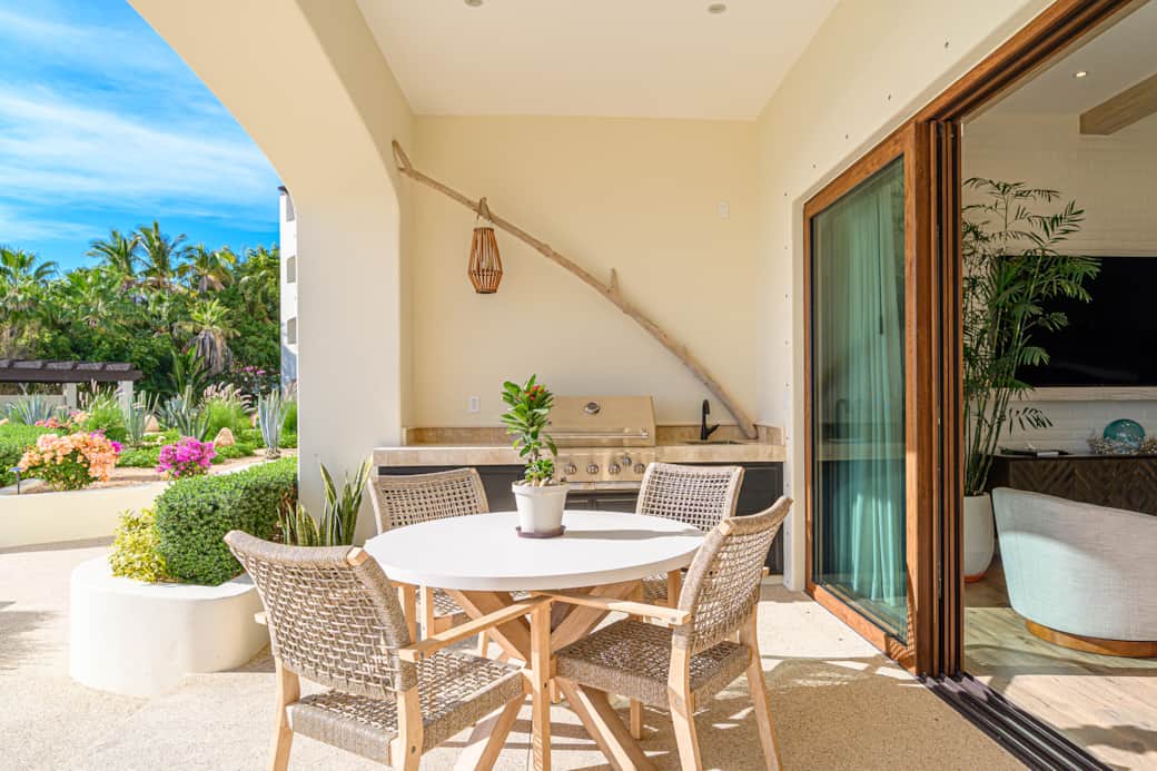 OUTSIDE DINING SPACE