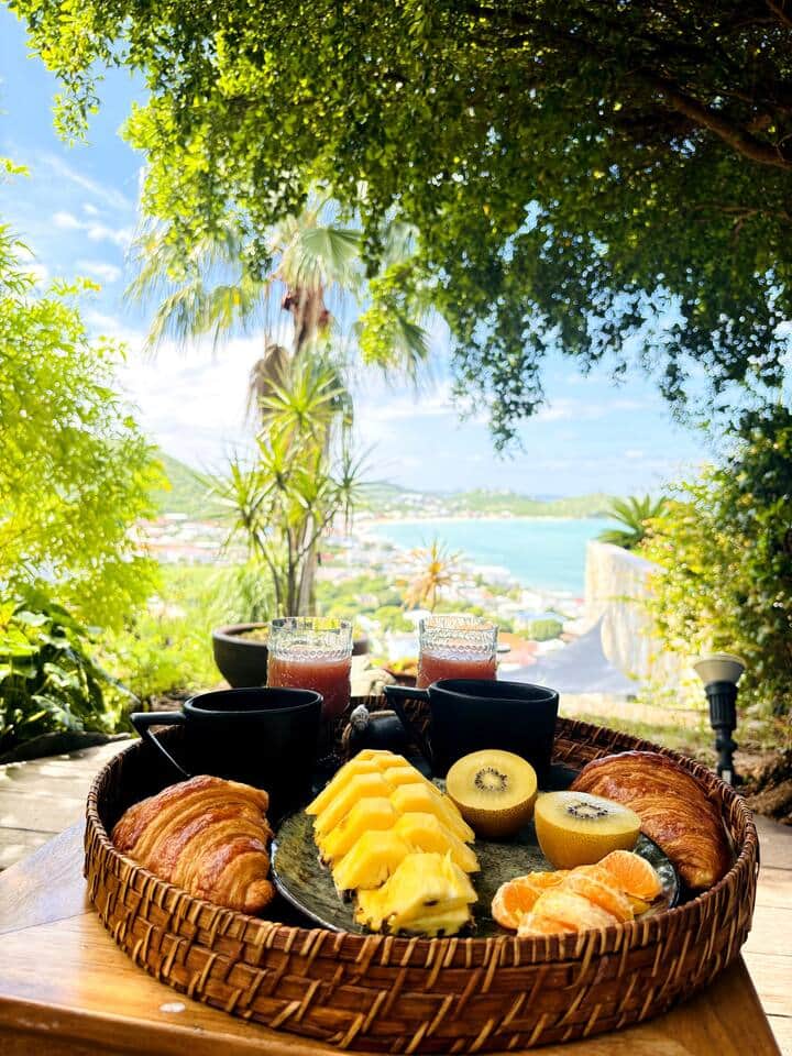 Vue du deck 