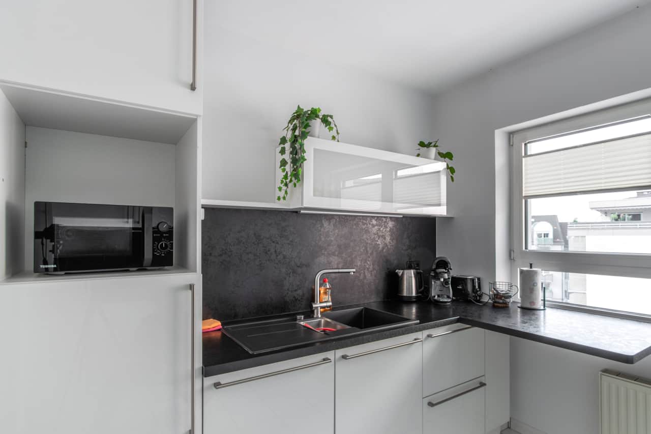 Moderne Küche – alles da zum Kochen & Genießen