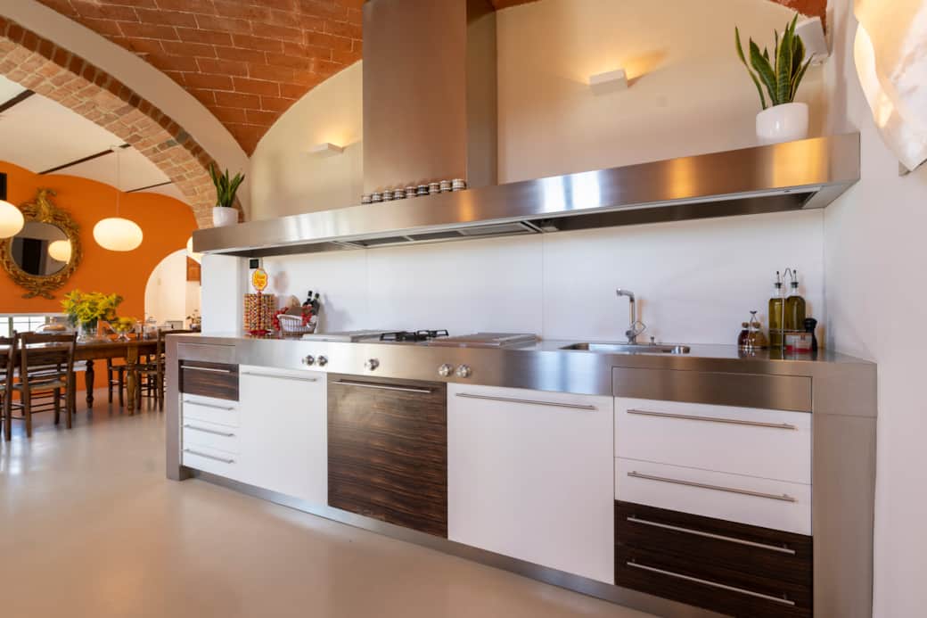 Fully equipped kitchen designed for shared cooking and group meals