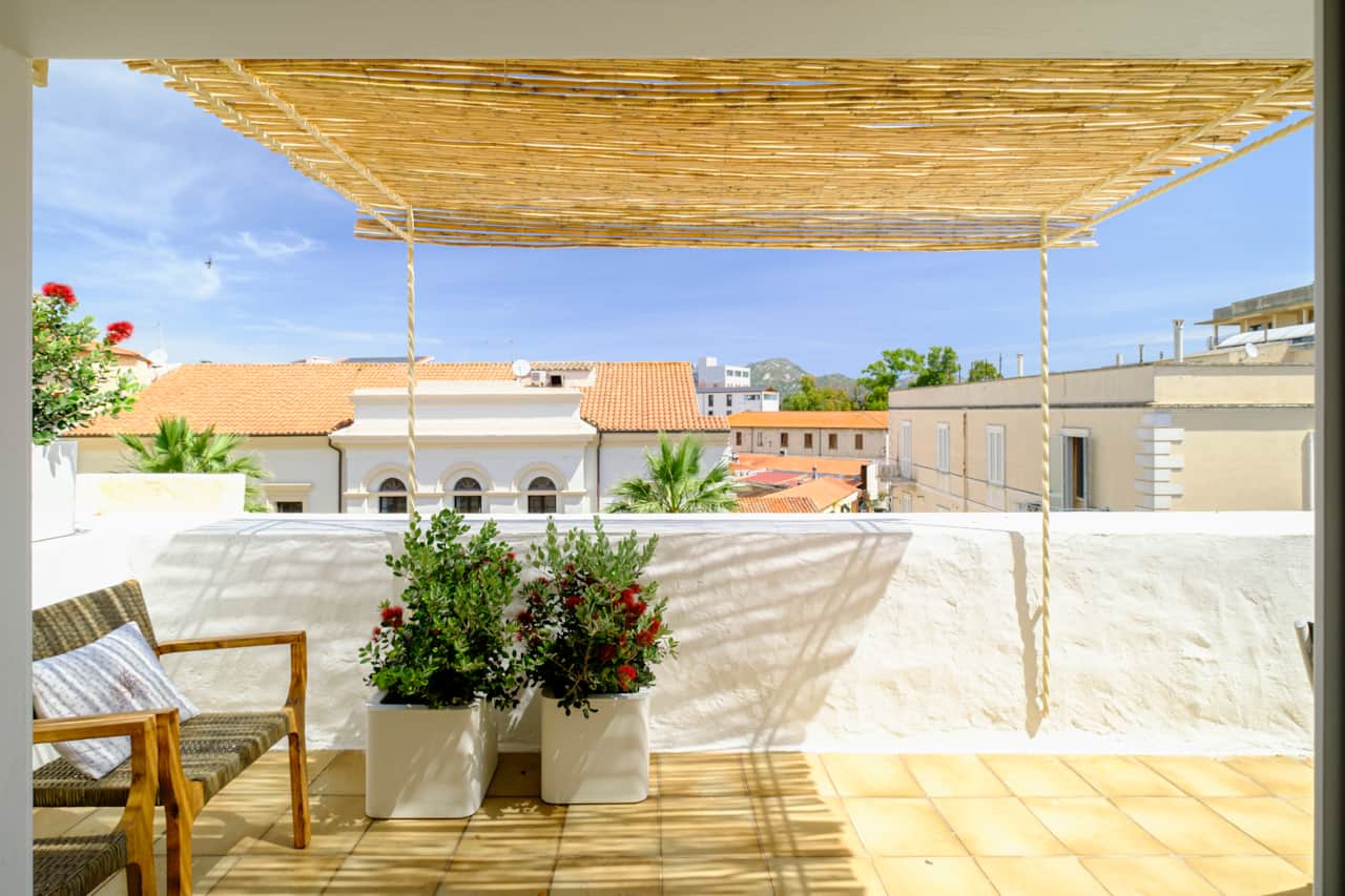 Panoramic Terrace Historic Center Olbia