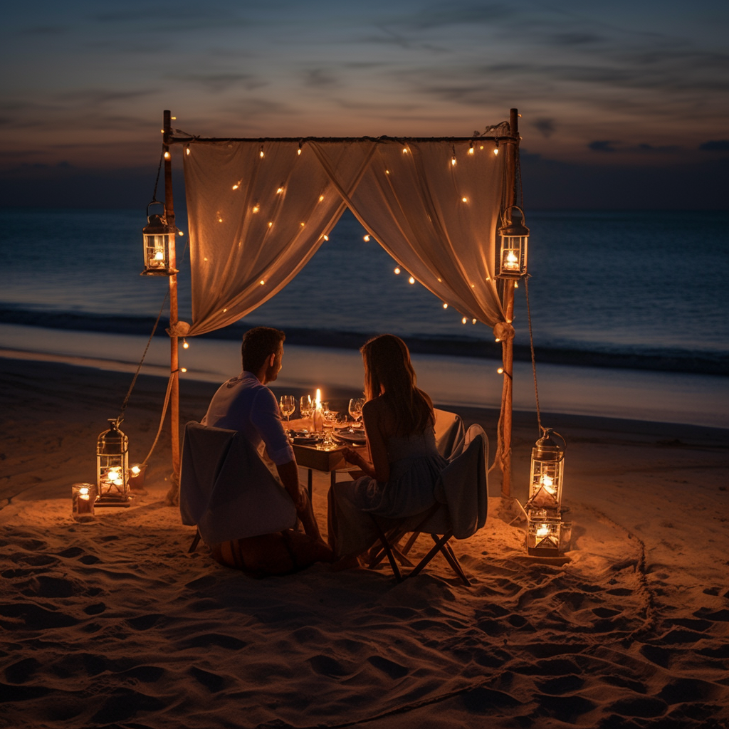Romance by the Ocean